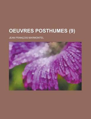 Book cover for Oeuvres Posthumes (9)