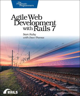 Book cover for Agile Web Development with Rails 7