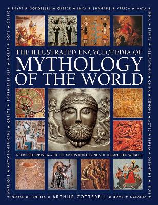 Book cover for Mythology of the World, Illustrated Encyclopedia of