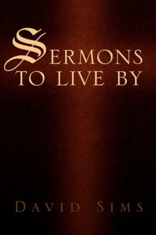 Cover of Sermons to Live by