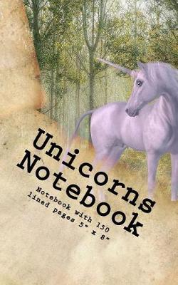 Book cover for Unicorns Notebook