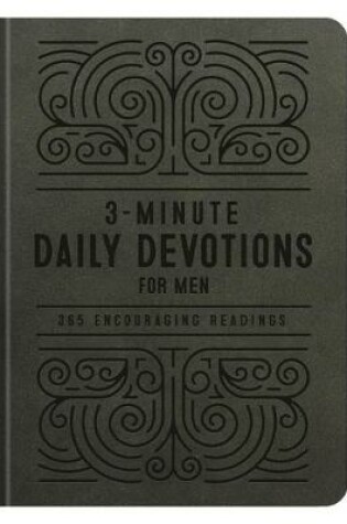 Cover of 3-Minute Daily Devotions for Men