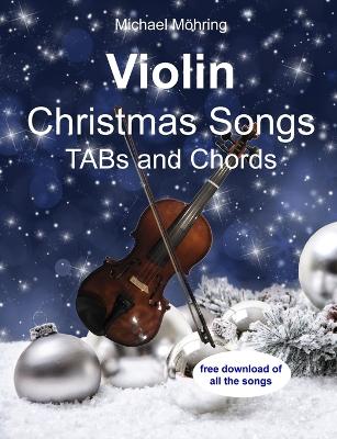 Book cover for Violin Christmas Songs