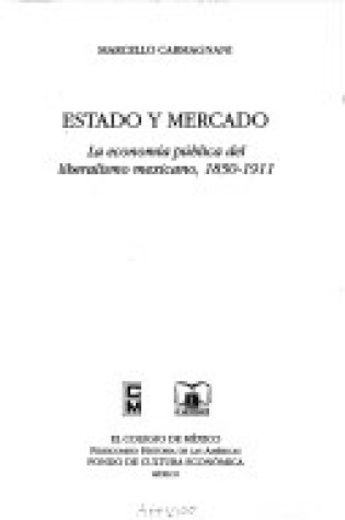 Cover of Estado y Mercado