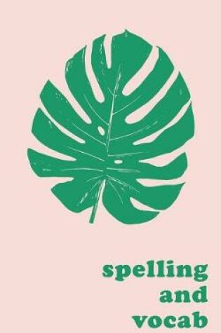 Cover of Spelling and Vocab