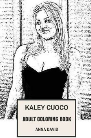 Cover of Kaley Cuoco Adult Coloring Book