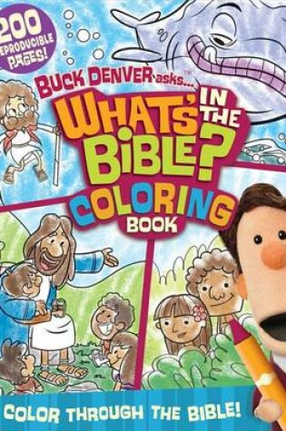 Cover of Buck Denver Asks... What's in the Bible Coloring Book