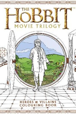 Cover of The Hobbit Movie Trilogy Colouring Book