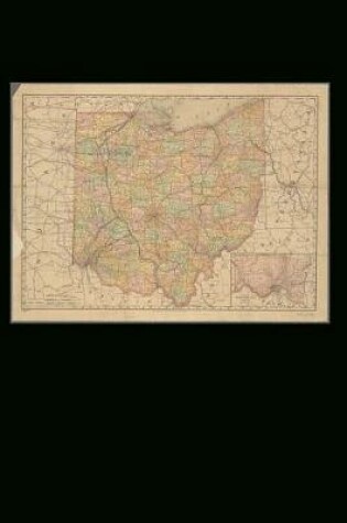 Cover of Vintage State Map of Ohio from 1894 Journal