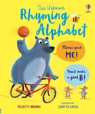 Book cover for The Rhyming Alphabet