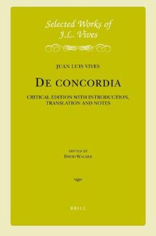 Cover of De concordia