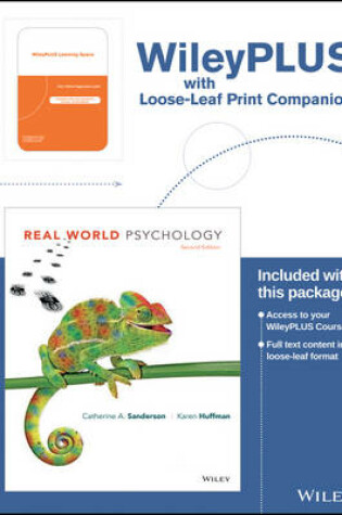 Cover of Real World Psychology, 2e Wileyplus Learning Space Registration Card + Loose-Leaf Print Companion