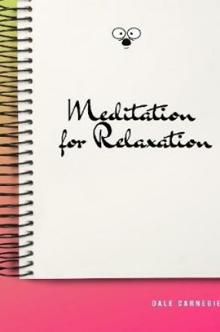 Cover of Meditation for Relaxation