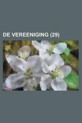 Cover of de Vereeniging (29)