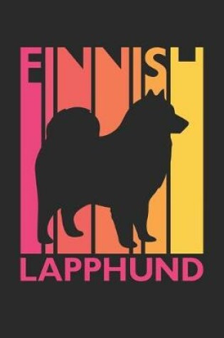 Cover of Finnish Lapphund Journal - Vintage Finnish Lapphund Notebook - Gift for Finnish Lapphund Lovers