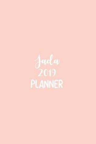 Cover of Jada 2019 Planner