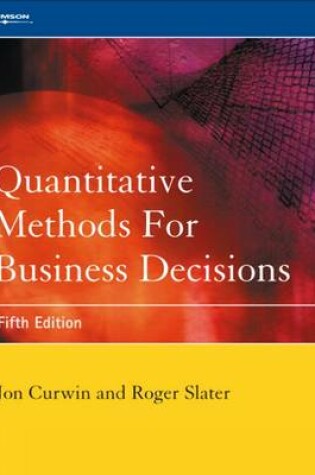 Cover of Quantitive Methods For Business Decisions