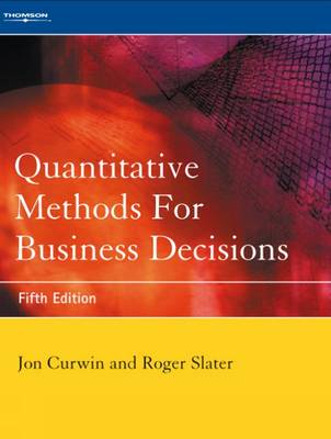 Book cover for Quantitive Methods For Business Decisions