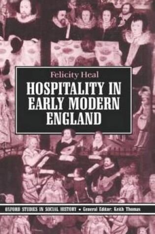 Cover of Hospitality in Early Modern England