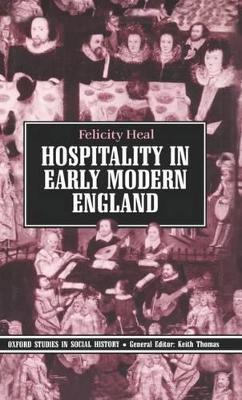 Book cover for Hospitality in Early Modern England