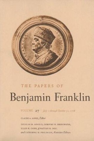 Cover of The Papers of Benjamin Franklin, Vol. 27