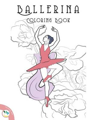 Book cover for Ballerina Coloring Book