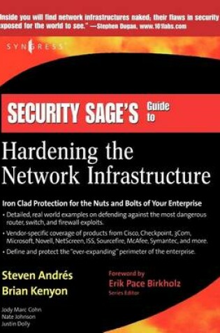 Cover of Security Sage's Guide to Hardening the Network Infrastructure