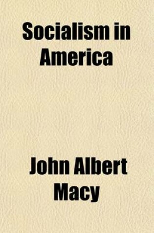 Cover of Socialism in America