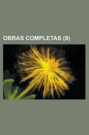 Cover of Obras Completas (8 )