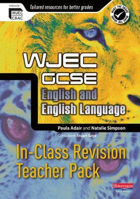 Book cover for WJEC GCSE English In-Class Revision Teacher Pack