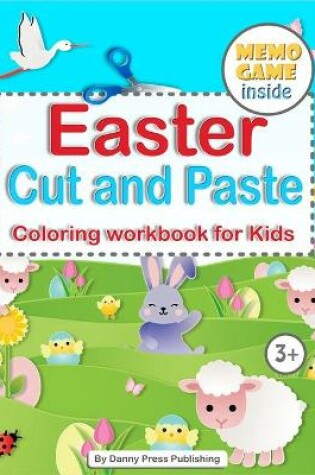 Cover of Easter Cut and Paste coloring workbook for Kids
