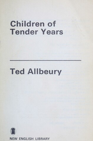 Cover of Children of Tender Years