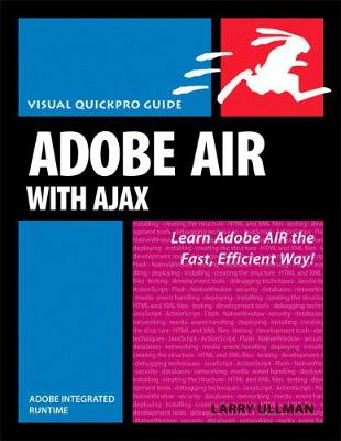 Book cover for Adobe AIR (Adobe Integrated Runtime) with Ajax