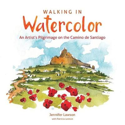 Book cover for Walking in Watercolor