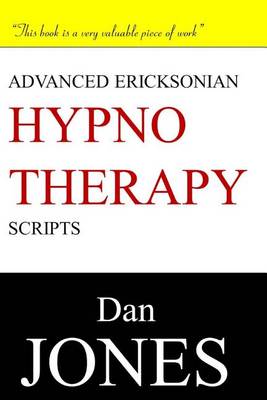 Book cover for Advanced Ericksonian Hypnotherapy Scripts