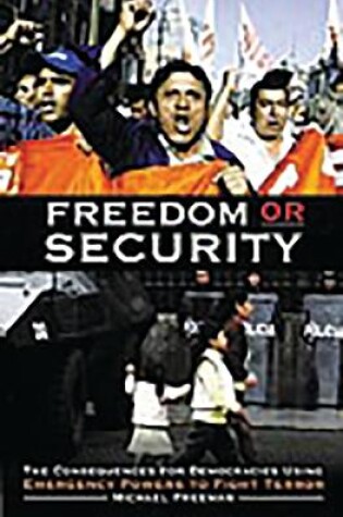 Cover of Freedom or Security