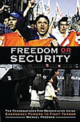 Book cover for Freedom or Security