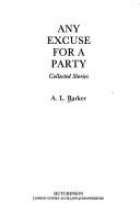 Book cover for Any Excuse for a Party