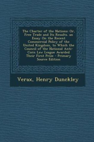 Cover of The Charter of the Nations
