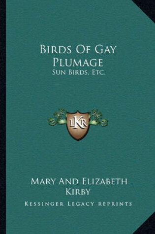 Cover of Birds Of Gay Plumage