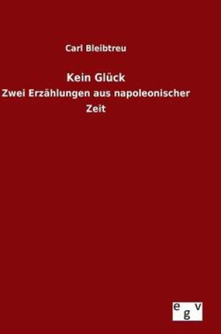 Cover of Kein Gluck