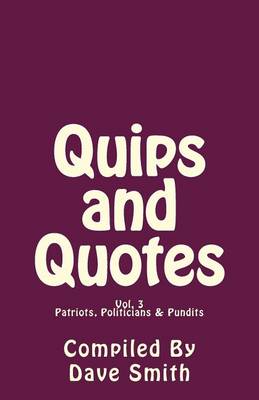 Book cover for Quips and Quotes Vol. 3