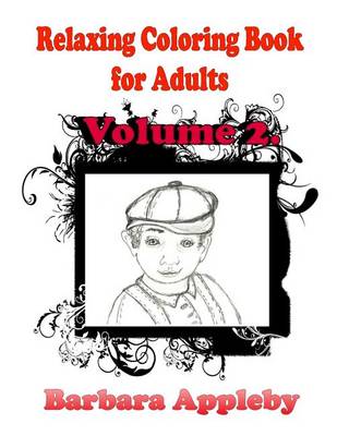 Book cover for Relaxing Coloring Book for Adults Volume 2