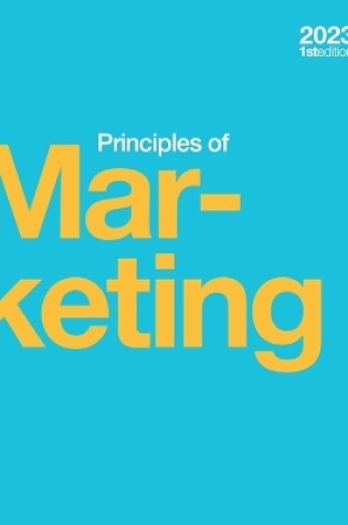Cover of Principles of Marketing (2023 Edition) (paperback, b&w)