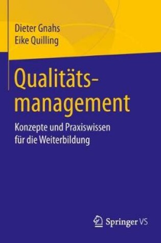 Cover of Qualitätsmanagement