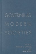 Cover of Governing Modern Societies