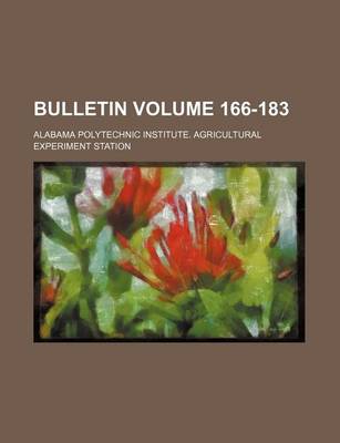 Book cover for Bulletin Volume 166-183