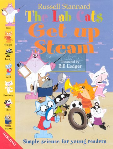 Book cover for Lab Cats Get up Steam