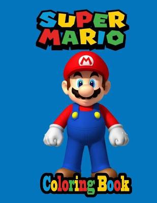 Book cover for Super Mario Coloring Book