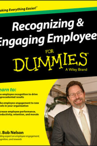 Cover of Recognizing & Engaging Employees For Dummies